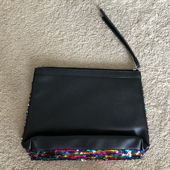 Victoria’s Secret sequined zip top bag - Picture 3 of 4